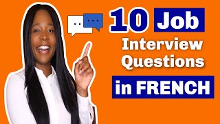 Job Interview in French  Interview Questions and Answers in French Tips  Vocabulary [upl. by Winnifred842]