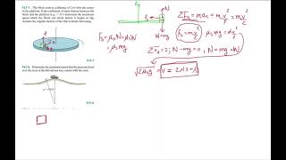 Problem F137 amp F138 Dynamics Hibbeler 13th Chapter 13 Engineering Dynamics [upl. by Xela]