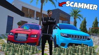 I Spent 24 Hours As a SCAMMER in GTA 5 RP [upl. by Barrada906]