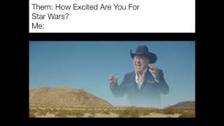 Star Wars Screaming Cowboy Meme [upl. by Chemash]