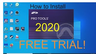 Pro Tools na Prática  Como instalar o Pro Tools 1250 no Windows 10 [upl. by Nollahp]