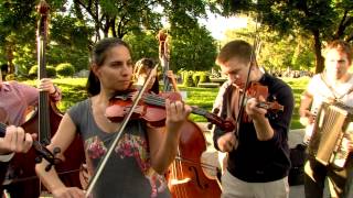 Táncház flashmob a Deák téren Hungarian Folkdance streetdance [upl. by Artenehs884]