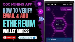 Add Ethereum Address OGC  OGC adress [upl. by Prunella]