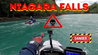 Niagara Falls on a Jetski I nearly pooped my pants [upl. by Tarrance]