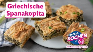 Spanakopita  Rezepte für Lidl von Sallys Welt [upl. by Norton607]