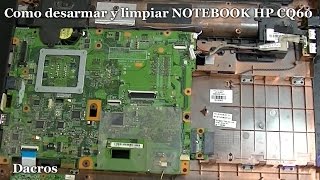 💻🔧 ¡REFRESCA TU NOTEBOOK HP CQ60 Cómo DESARMAR y LIMPIAR Paso a Paso 🔧💻 [upl. by Schertz]