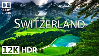 Switzerland 12K ULTRA HD HDR  Heaven of Earth 60 FPS [upl. by Brazee]