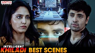 Intelligent Khiladi Movie Best Scenes  Hindi Dubbed Movie  Adivi Sesh Sobhita  Aditya Movies [upl. by Dnomar]