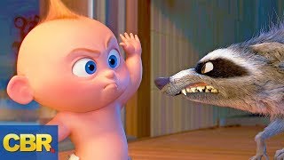 Incredibles 2 Fight Scene in Full JackJack vs Raccoon Exclusive [upl. by Paapanen396]