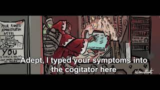 Warhammer 40K Cogitator [upl. by Nylicaj286]