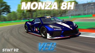 Last push before the winter break  VEC Monza 8H  Division 1  Brabham Motorsports 83 GT3 [upl. by Mitchel]