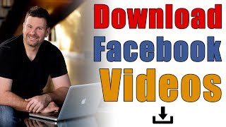 How to Download Facebook LIVE Videos to Your Computer and Phone [upl. by Aldous338]