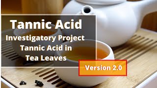 Tannic Acid in Tea Leaves  What is Tannic Acid tannicacid tea [upl. by Craggie]