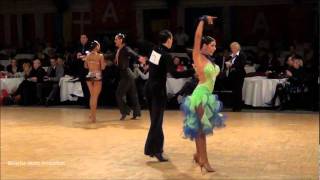 12th Antwerp Stars Cup  PD Latin  Final Chacha  Stefan Green amp Adriana Sigona [upl. by Pelligrini734]