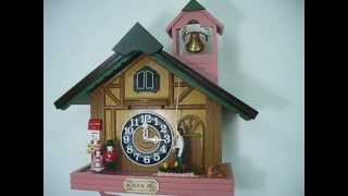 School Bell Music Cuckoo Clock 60307 [upl. by Amehr893]