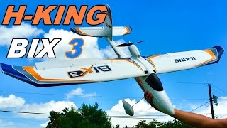 HobbyKing Bix3 RC Trainer Plane Review amp Camera Mounted Flight  Bixler 3  TheRcSaylors [upl. by Aikkan312]