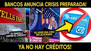 BANCOS ANUNCIA CRISIS PREPARADA YA NO HAY CRÉDITOS [upl. by Adler]