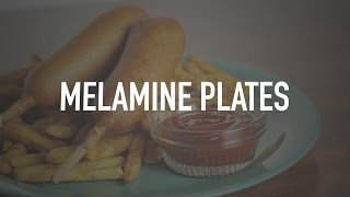 Melamine Plates [upl. by Marja]