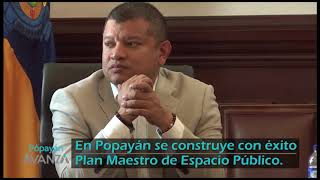 En Popayán se construye con éxito Plan Maestro de espacio Público [upl. by Choong]