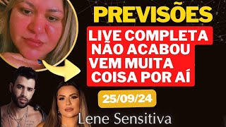 LIVE PREVISÕES DE QUARTA 250924 previsão lenesensitiva [upl. by Fons575]