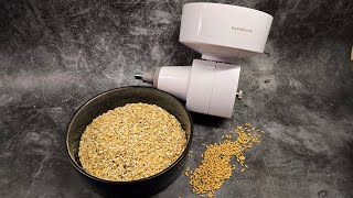 frische Flocken mit dem Thermomix  Die Flockenquetsche für den WunderCentix® im Test [upl. by Dalenna]