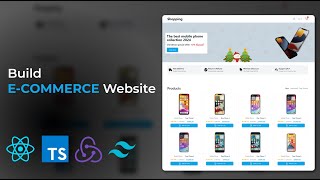 Build an ECommerce Website using React Redux Typescript and Tailwind [upl. by Asirak891]