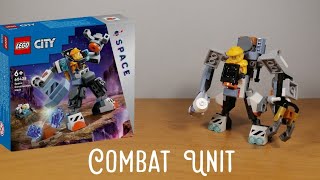 Lego 60428 alternate build Combat Unit [upl. by Naruq]