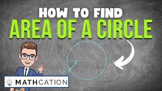 How to find the Area of a Circle using Formula for Area of a Circle [upl. by Leatrice943]