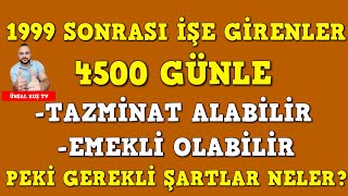 1999dan sonra sigortalı olanların tazminat hakkıİşten kendi çıksa da tazminat almanın yoluİstifa [upl. by Onilatac]