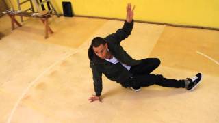 How to Three Step Tutorial breakdance how to do a 3 step [upl. by Sidell]