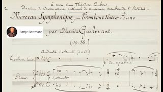 Alexandre Guilmant  Morceau Symphonique Op 88 1902 [upl. by Sharma672]