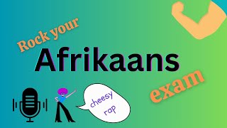 Exam Cram Afrikaans Cheesy Rap 1 [upl. by Nnylekoorb724]