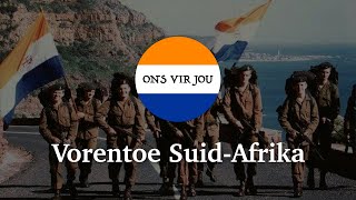 Vorentoe SuidAfrika Lyrics  English translation [upl. by Nodnahs]