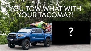 Toyota Tacoma Towing Tips [upl. by Chemosh244]