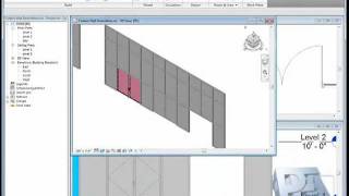 Revit Curtain Wall Demolition [upl. by Atteroc]