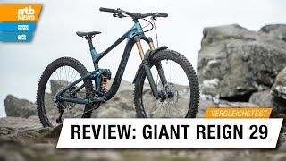 Test GIANT REIGN 29 âš¡ï¸  EnduroVergleichstest 2021 [upl. by Ayalahs]