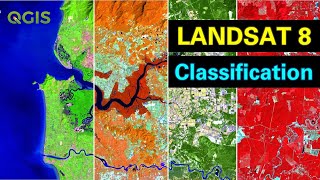 Landsat 8 Image Classification using QGIS [upl. by Rashidi]