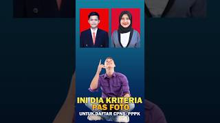 Begini Pas Foto Untuk Pendaftaran CPNSPPPK [upl. by Cordalia379]