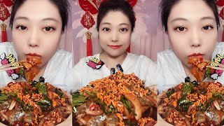 ASMR TOBIKO EGGS  FLYING FISH ROE  EXTREME EATING SOUNDS [upl. by Naimed]