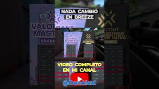 NADA CAMBIÓ EN BREEZE valorant valorantlatam breezevalorant shorts [upl. by Krawczyk945]