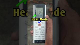 GREE AC Heater Setting  GREE AC Heat Mode Setting [upl. by Nnaeirelav]