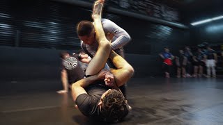 FULL ROUND Keith Krikorian Attacking Submissions  JiuJitsu Training [upl. by Ettesyl]