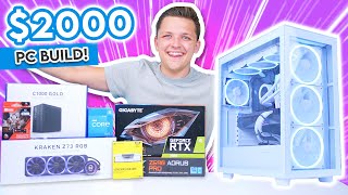 Lets Build an EPIC 2000 Gaming PC Build Full RTX 3080 Build Guide w Gameplay [upl. by Hannavahs]