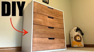 How To Build A Modern Dresser [upl. by Adnorhs]