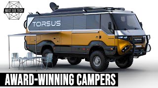 Top 10 Campers with Awardwinning Designs Brief Overview of Best Features [upl. by Calendra]