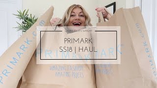 PRIMARK SS18  HAUL [upl. by Gabriel]