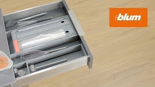 AMBIALINE film dispenser dispenser for cling film and foil  Blum [upl. by Joshua]