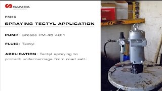 PM45 Spraying Tectyl™ [upl. by Santos]