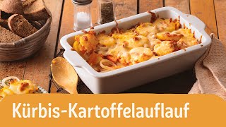 Herbstlicher KürbisKartoffelauflauf – schnell amp einfach 🎃🥔 shorts rewe [upl. by Teddman]