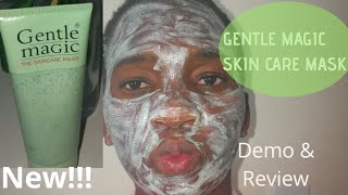 The New Gentle Magic skin care Mask  Demo amp Review [upl. by Ennoved]